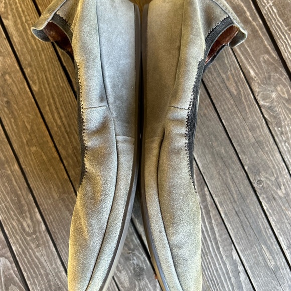 Gentle Souls shoes gray suede ballet flats Sz 8.5. By Kenneth Cole - Picture 6 of 8